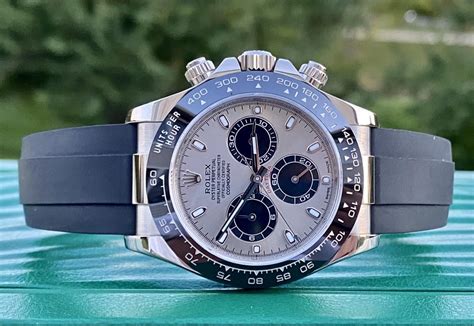 rolex daytona oyster weißgold|Rolex daytona color chart.